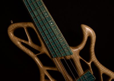 Rikkers Treeline 5-string German ash Detail