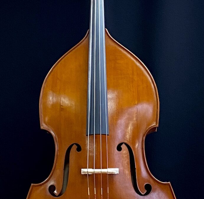 ¾ Double bass model “Graz”, solid top