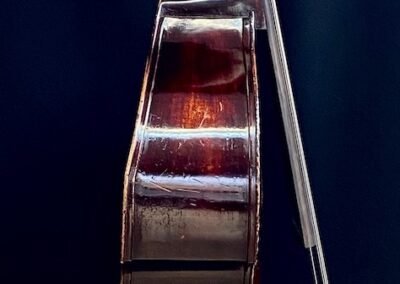 30. Zuid-Duitse Contrabas - Oud - Zijkant