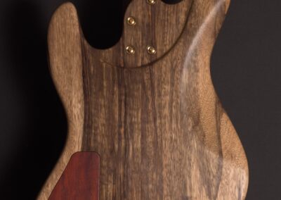 Rikkers Classicline 4-string Buckeye_Padauk_Detail