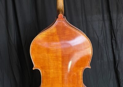 18. Hongaarse Bas ¾_Vioolmodel_Achterkant